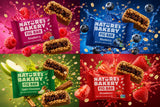 Nature’s Bakery Fig Bars Variety Pack, 19 Count - Apple Cinnamon, Original Fig, Blueberry & Raspberry - Soft-Baked Snack Bars for On-the-Go