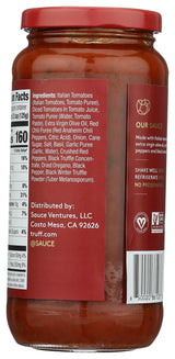 Truff, Pasta Sauce Black Truffle Arrabbiata, 17 Ounce