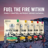 Stoked Oats - Mountain Maple High Protein, Low Sugar Breakfast - Gluten Free, High Fiber, Non GMO Oatmeal - Perfect for overnight oats (11.3oz)