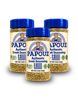 Papouz Greek Seasoning All-Purpose Mediterranean Seasoning & Rub - Multi Pack Spice Mix for Chicken, Potatoes, Beef, Lamb, Pork, Fish, Gyros