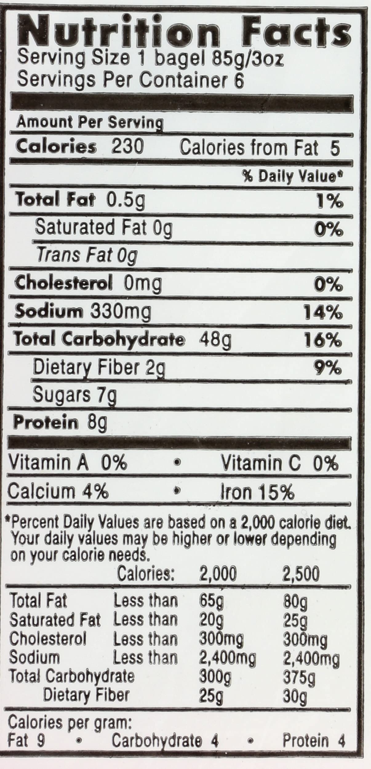 Western Bagel, Bagel Cinnamon Raisin, 6 Count