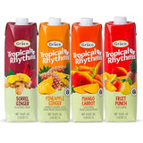 Grace Tropical Rhythms Juice 1 Liter (33.8oz) (Assorted Flavors (4 Pack))