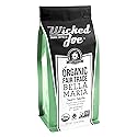 Wicked Joe Coffee Bella Maria Ground, 12 oz, Light Green