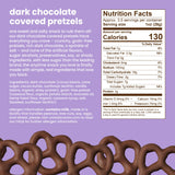 UNREAL Dark Chocolate Covered Pretzels, 3.5 OZ
