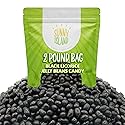 Black Licorice Jelly Beans | 2-Pound Bag | Classic Licorice Flavor | Black Jelly Beans for Holiday Buffets, Gift Baskets, Dessert Decorating