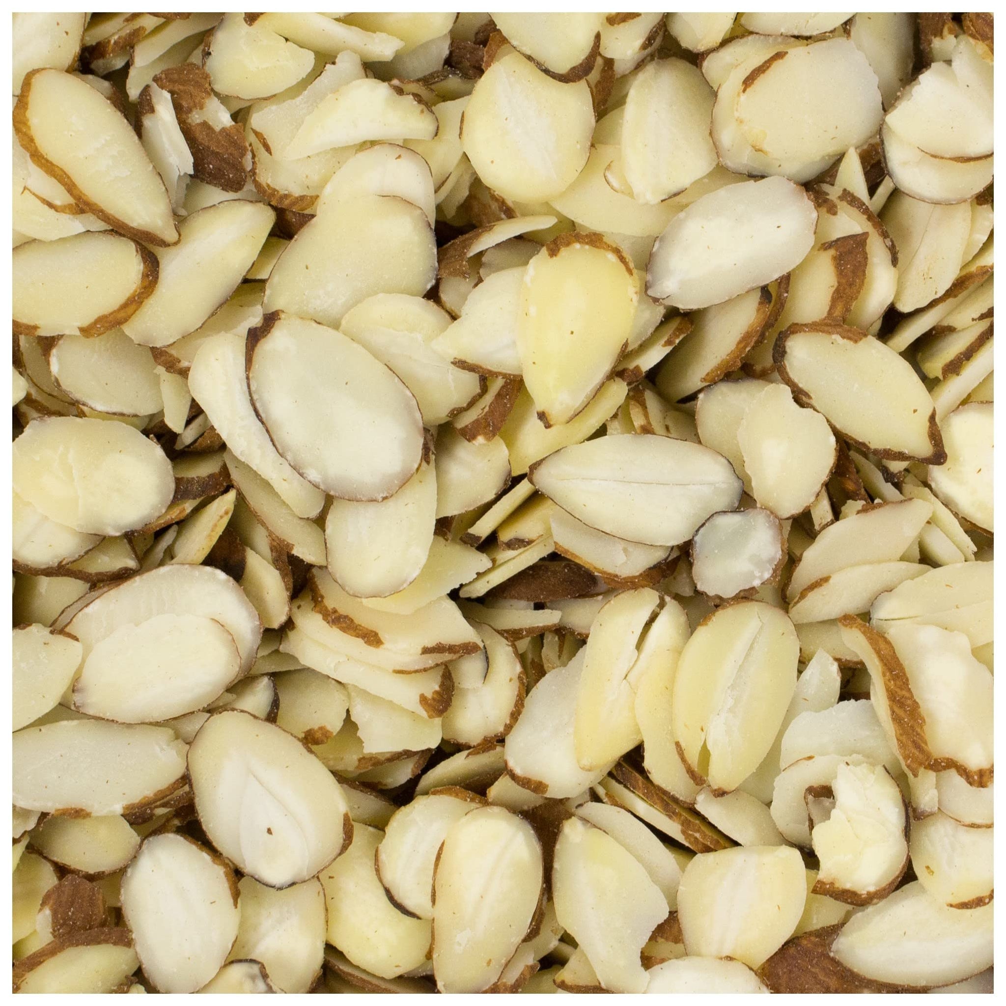 Almonds Natural Sliced | Non-GMO | Premium Quality | Bulk Value Size 24 Oz (1.5 Lb.)