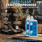 Laundry Detergent 124 Load. Crisp, Clean 'Fresh Air' Essential Oil Liquid Laundry Detergent Washing Soap for Sensitive Skin. ProvenSafe™ Cleaning