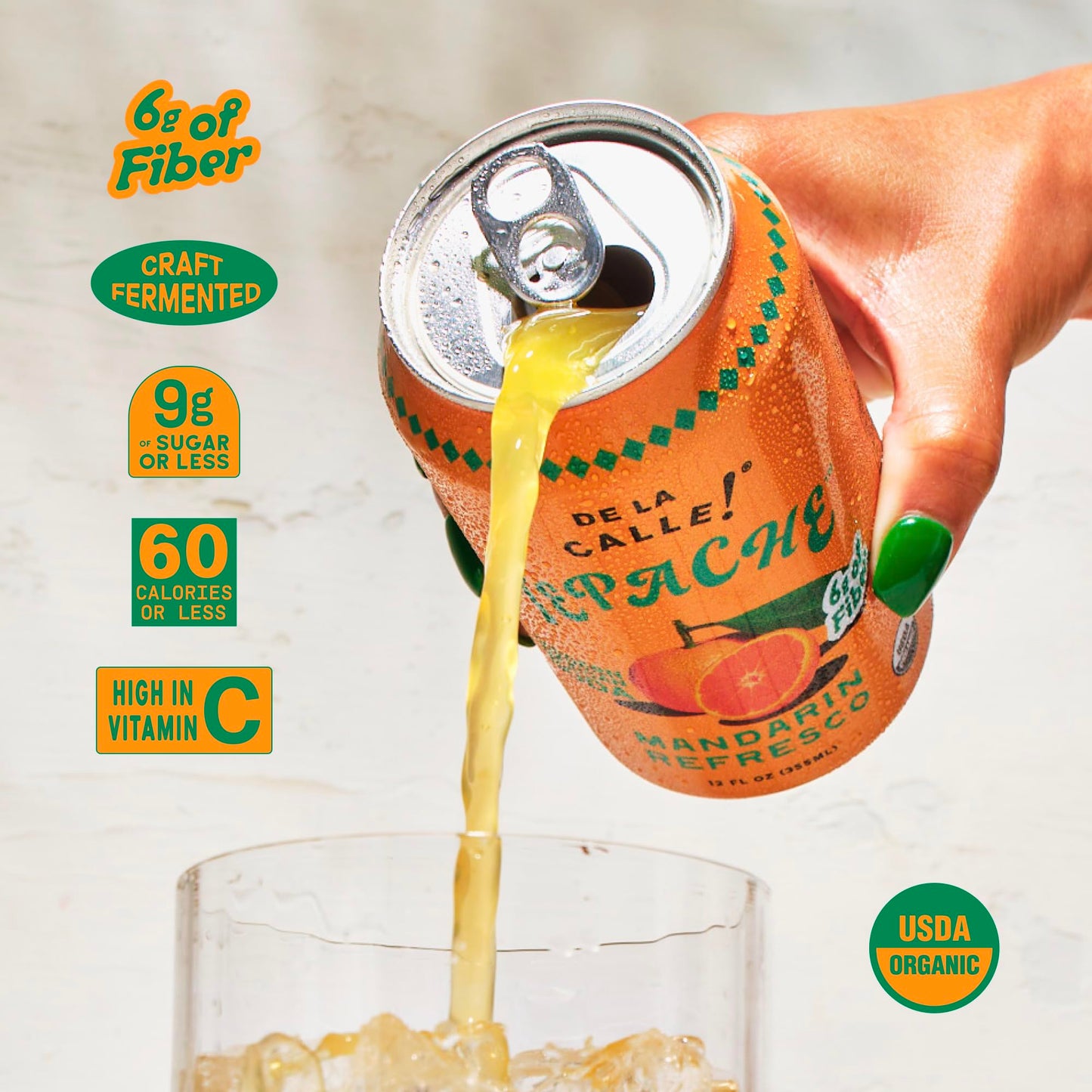 De La Calle Tepache - Mixta Variety Pack - Modern Mexican Soda - Craft Fermented Pineapple Sparkling Beverage - Certified Organic, Non-Alcoholic