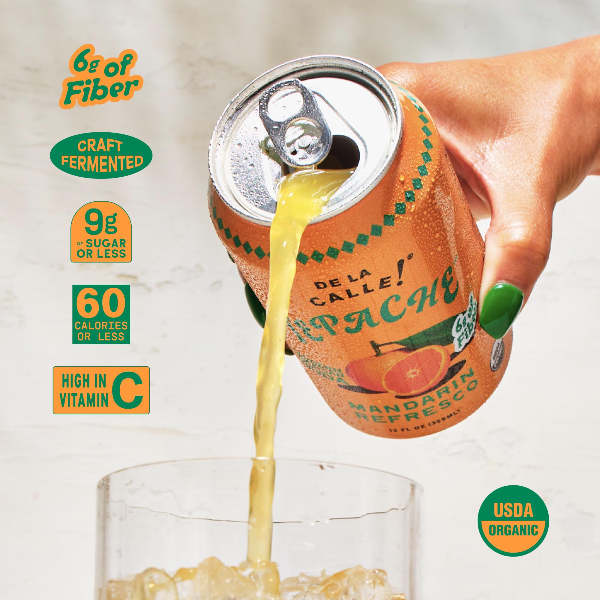 De La Calle Tepache - Mixta Variety Pack - Modern Mexican Soda - Craft Fermented Pineapple Sparkling Beverage - Certified Organic, Non-Alcoholic