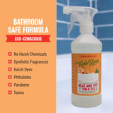 Rebel Green Neat and Tidy Tub & Tile Bathroom Cleaner Spray - Chamomile Orange Blossom Scent - Plant-Based Formula for Showers, Sinks, Tubs, Toilets