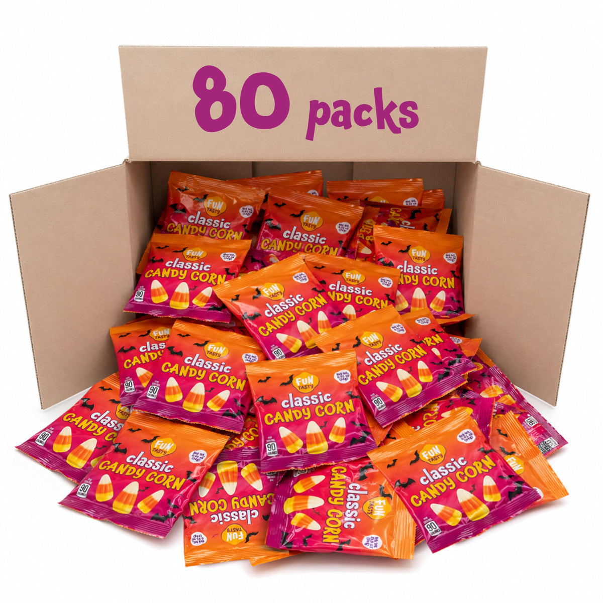 Candy Corn, Halloween Candy Individually Wrapped - 80 Packs