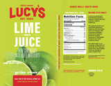 Lucy’s Family Owned - 100% Lime Juice Gallon 128fl oz.