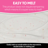Sweet Shoppe White Peppermint Blast Flavored Melting Wafers, 5 pounds