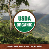 Low Acid Organic Coffee - Whole Bean, Mold-Free & Stomach Friendly by Java Planet, Coconut and Hazelnut, Medium Dark Roast, Arabica Gourmet Coffee