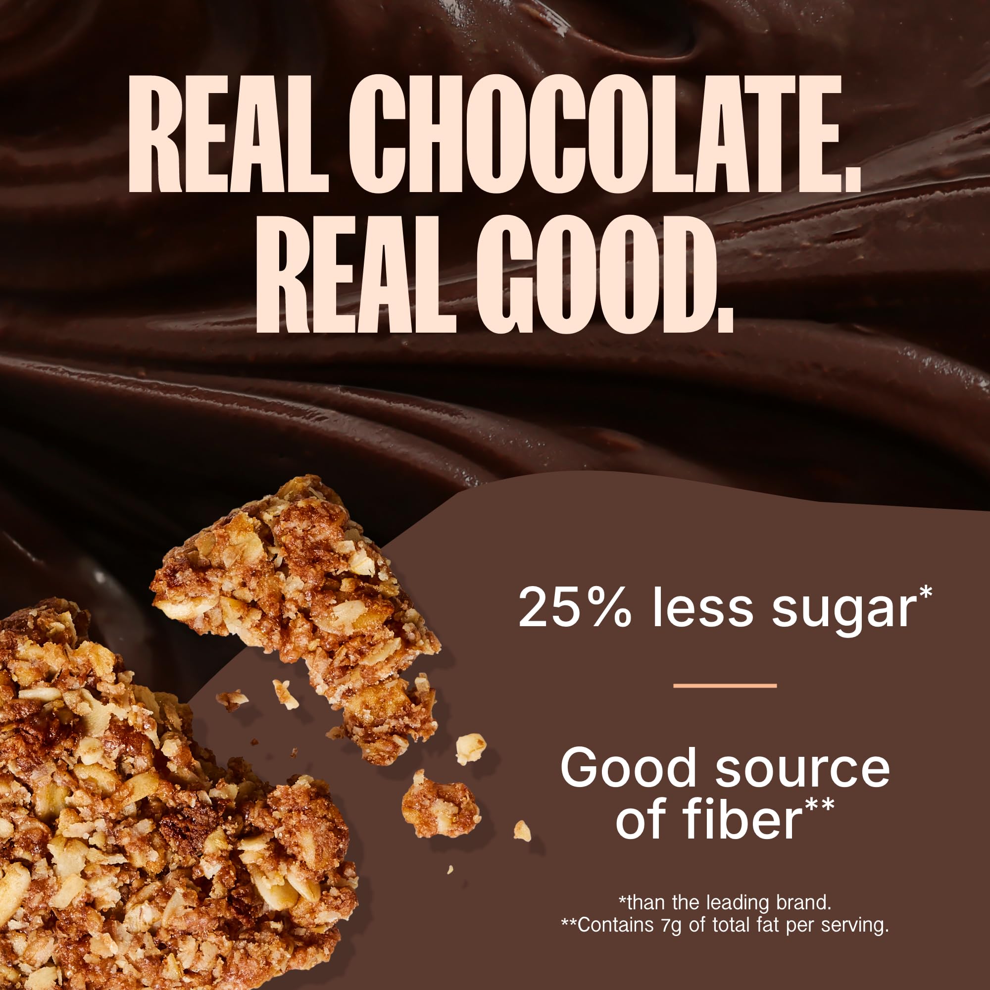 MadeGood Oats & Dark Chocolate Crunchy Granola Squares (5 Count)