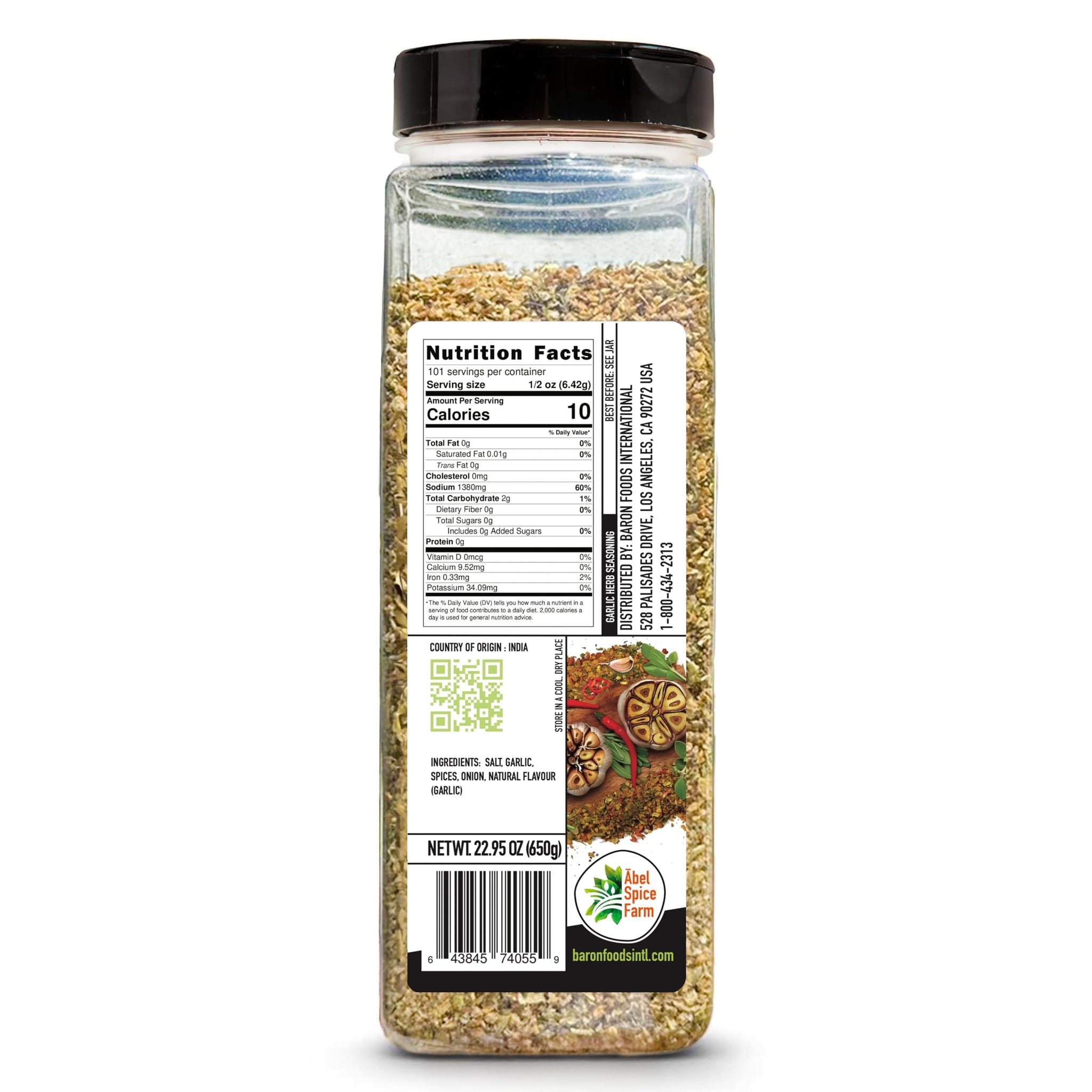 ?bel Spice Farm Garlic Herb Seasoning, 22.95 oz - Bold Blend of Garlic, Herbs & Spices for Meats, Veggies, Pastas & Sauces - All-Natural, Kosher