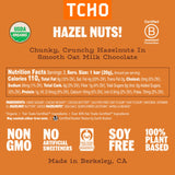TCHO Hazel Nuts! Oat-Milk Chocolate Bars (5 pack) | Plant Based, Organic & Fair Trade | Non GMO, Non-Dairy, Vegan, Soy Free (2.1oz each)