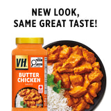 VH Butter Chicken Cooking Sauce (12 Count), 341ml/11.5oz, Jars {Imported from Canada}