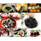 100 Sheets (6.7oz) Dried Kelp Seaweed Nori Raw Unseasoned Snack Sushi