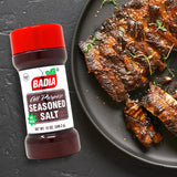 Badia Seasoned Salt, 12 oz - All-Purpose Blend for Everyday Cooking