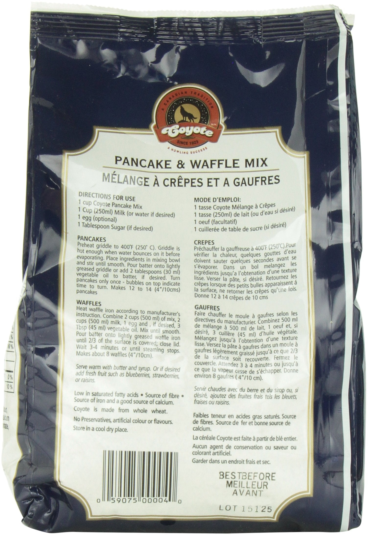 Coyote Buttermilk Pancake Mix, 900 GR