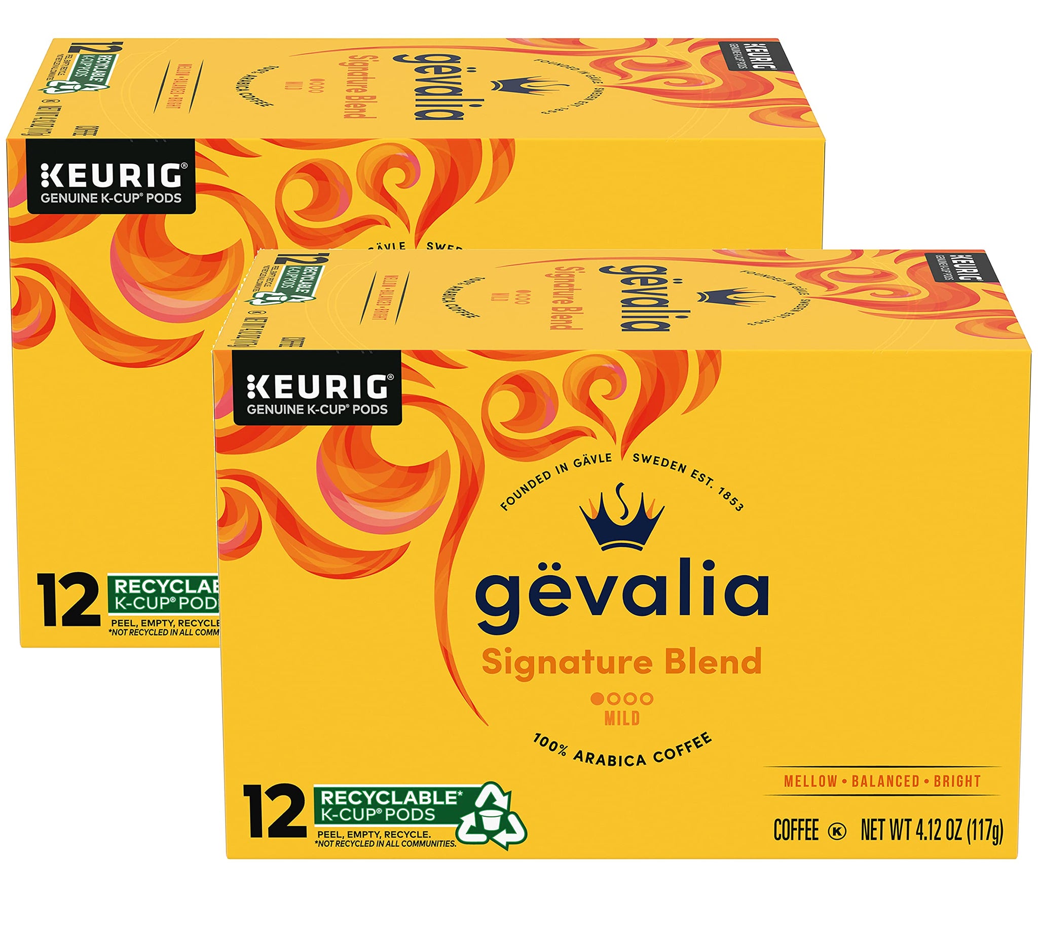 Gevalia Signature Blend 2 Boxes of 12.