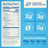 Livlo Keto Nut Granola Cereal - Only 2g Net Carb & Zero Added Sugar - Low Carb, Grain Free & Gluten Free Healthy Snack - Frosted Blueberry, 10.5 oz (3