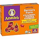 Annie's Organic Bernie's Farm Fruit Flavored Snacks, Gluten Free, 10 Pouches, 7 oz