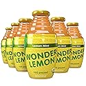 Wonder Lemon Organic Lemon Mint Cold Pressed Juice, 8.45oz (6 Pack)