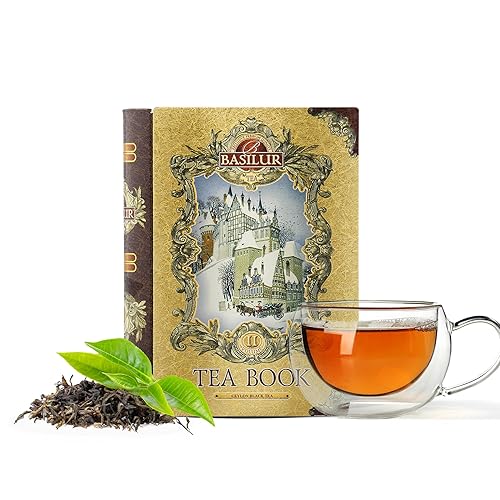 Basilur Black Loose Tea 1 Pack of 100g in Gold Winter Book Volume 2 Caddy
