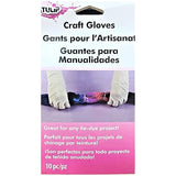 Tulip 26865 Craft, 10 Gloves (5 Pair), Adult, White