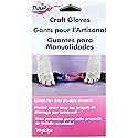 Tulip 26865 Craft, 10 Gloves (5 Pair), Adult, White