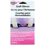 Tulip 26865 Craft, 10 Gloves (5 Pair), Adult, White