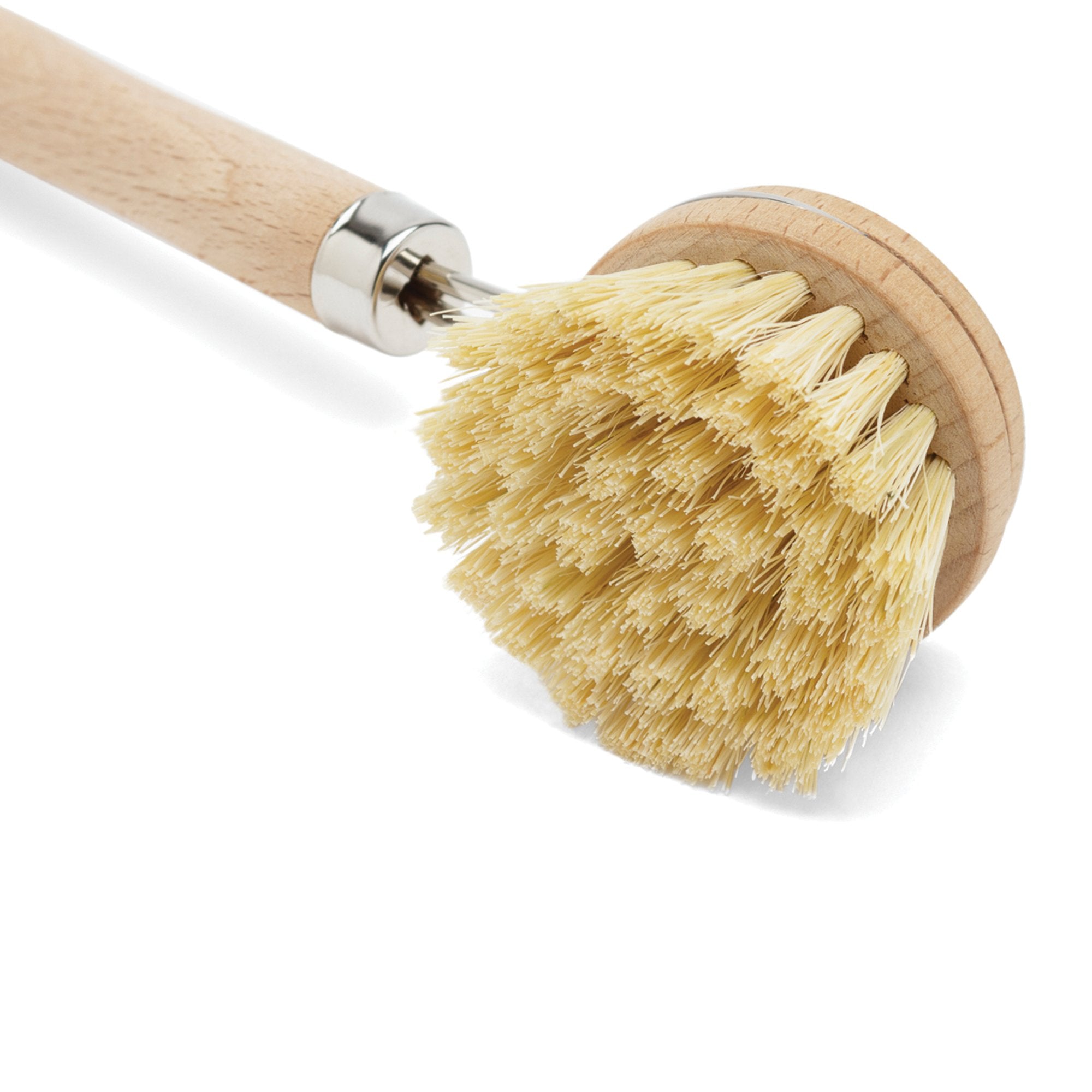 Fox Run 74906 Natural Dish Brush, Tampico Fiber Bristles Brown, 9"