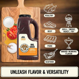 Kosmos Q Original New Competition BBQ Sauce, Sweet and Smoky Barbecue Sauce for Ribs, Pulled Pork, Brisket, Chicken & More, Award-Winning Competition