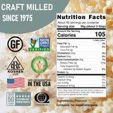 Great River Milling White Popcorn Kernels | Gluten Free Non-GMO Whole Grain Popping Corn | Vegan, Made in USA | Light Tender Popcorn for Air Popper