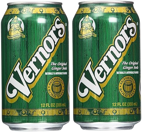 Vernors Gingerale Soda, 12 Ounce (12 Cans) (2-Pack)