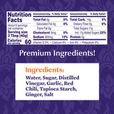 Watcharee's Thai Sweet Chili Ginger Sauce, Gluten Free, Vegan, Authentic Stir Fry, Dressing, Rice Seasoning, Condiment & Dipping Sauce -8.1 oz Bottle