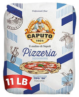 Antimo Caputo Pizzeria Flour Blue, 11 Pound (5Kg) Bag - Italian 00 Flour - Soft Wheat for Pizza Dough - Makes that Perfectly Elastic, Chewy, Crispy
