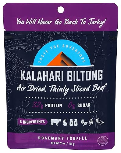 Kalahari, Jerky Beef Kalahari Biltong Rosemary Truffle, 2 Ounce