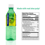 Aloevine Aloe Vera Drink Kiwi, 16.9 oz 20 Pack