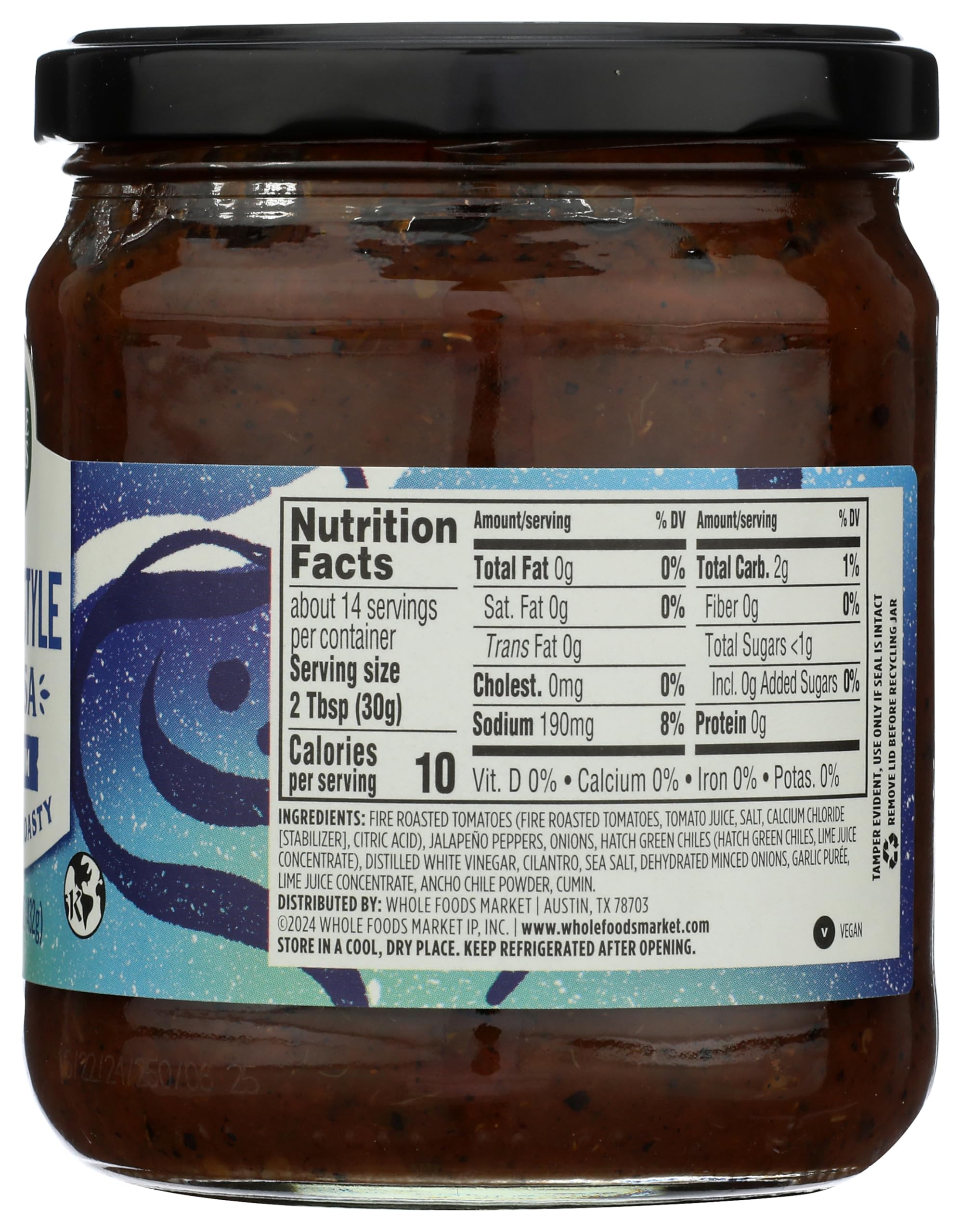 Whole Foods Market Homestyle Salsa, 15.25 OZ