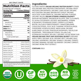 Orgain Organic Nutritional Shake, Vanilla Bean - Meal Replacement, 16g Protein, 20 Vitamins & Minerals, Gluten Free, Soy Free, Kosher, Non-GMO, 11