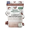 Good Natured Brand | Carpet Deodorizer & Freshener Powder | 31 oz Pet Odor Eliminator for Strong Odor & Pet Urine | Fresh Natural Mahogany Coconut