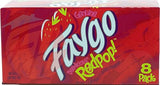 Faygo Redpop! strawberry flavored soda pop. 8-pack 12-fl. oz. cans in box (6)