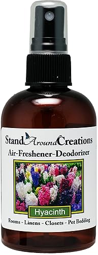 Concentrated Spray For Room/Linen/Room Deodorizer/Air Freshener - 4 fl oz - Scent - Hyacinth - Lovely notes include lavandin, jasmine, lavender, rose