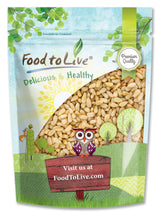Food to Live - Pine Nuts, 7 Ounces - Whole Raw Pignolias, Unsalted, Kosher. Rich in Vitamin E, Protein. Great for Pesto, Salads, Homemade Desserts.