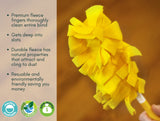 Xanitize Fleece Refills for Swiffer Hand Duster - Reusable, Dry Duster - 5-Pack Rainbow (Jewel)