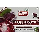 Badia Hibiscus Tea, 2 Pack (Each 25 Bags)