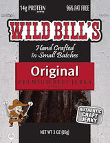 Wild Bill's Hickory Smoked Beef Jerky 3 Ounce Pack (3 count)